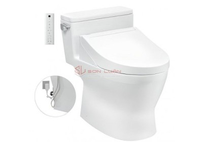 Bồn Cầu Điện Tử TOTO MS188VKW14 Nắp Washlet TCF24410AAA